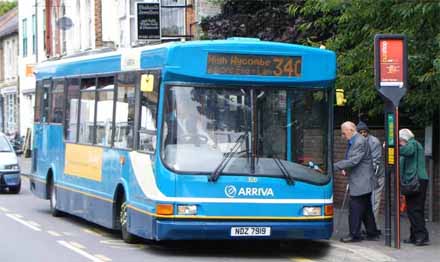 Arriva the Shires Dennis Dart SLF Caetano Compass